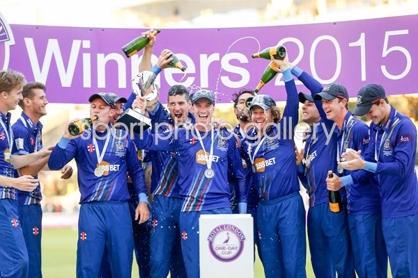 Gloucstershire 2015 Royal London Cup Winners Lords