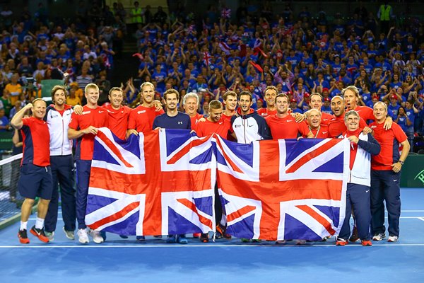 Great Britain beat Australia Davis Cup Semi Final 2015
