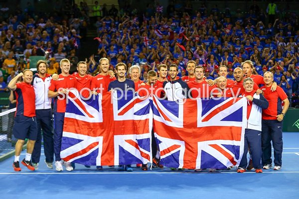 Great Britain beat Australia Davis Cup Semi Final 2015