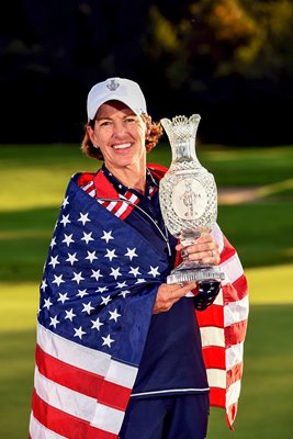 Juli Inkster Solheim Cup USA Winning Captain 2015