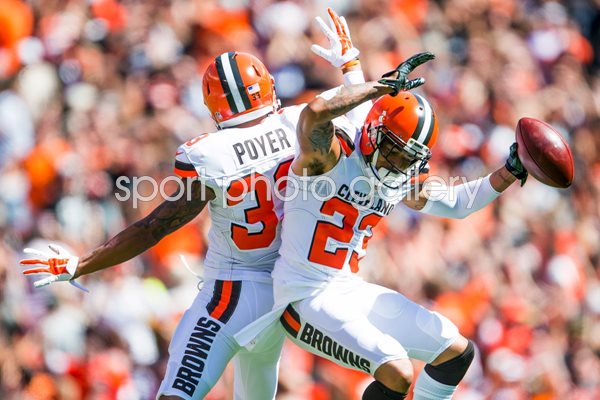 Jordan Poyer and Joe Haden Cleveland Browns