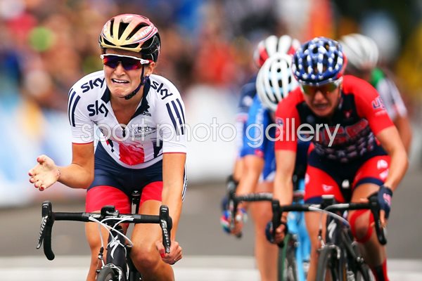 Elizabeth Armitstead Great Britain wins Road Race