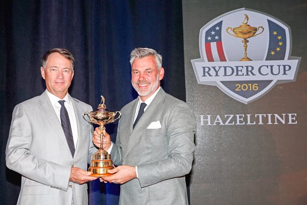 2016 Ryder Cup Captains Davis Love & Darren Clarke