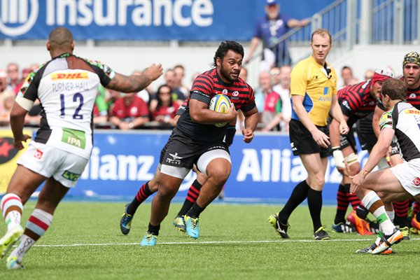 Billy Vunipola AVIVA remiership Semi Final 2014