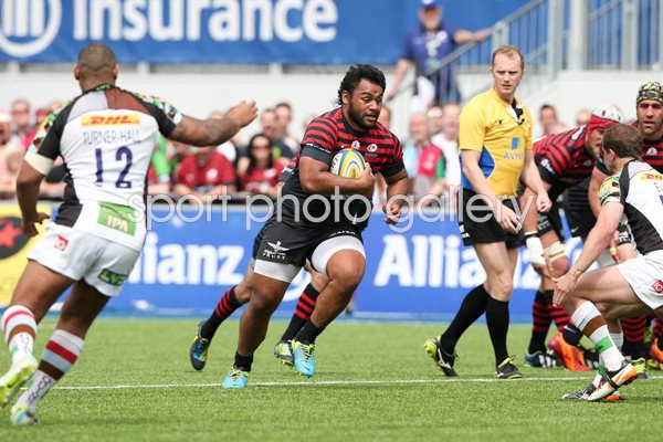 Billy Vunipola AVIVA remiership Semi Final 2014