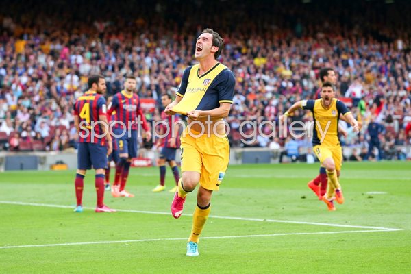 Diego Godin La Liga 2014