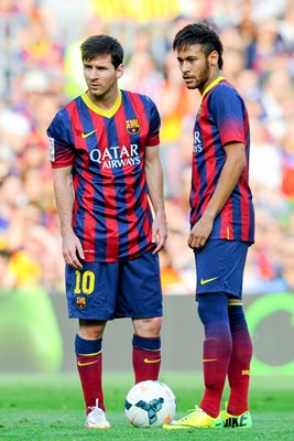 Lionel Messi & Neymar la liga 2014