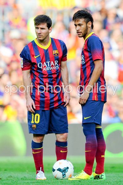 Lionel Messi & Neymar la liga 2014