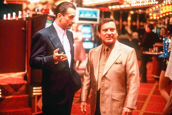 Robert De Niro and Joe Pesci in "Casino"