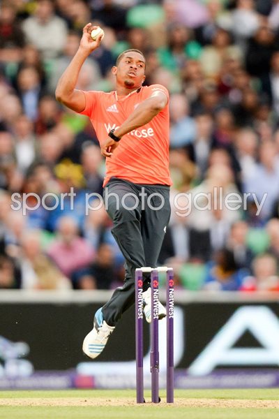 Chris Jordan England v Sri Lanka International T20 2014