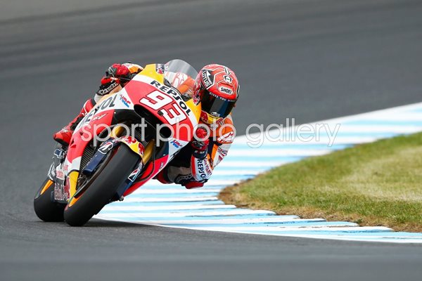 Marc Marquez MotoGP Australia 2015 Winner