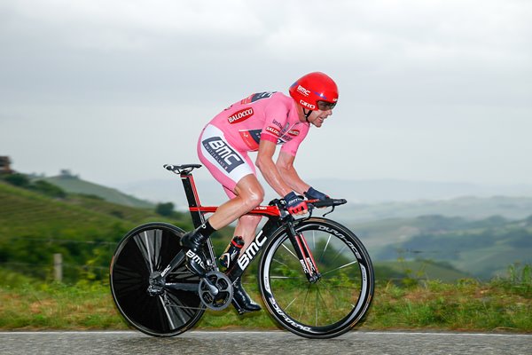 Cadel Evans Pink Jersey 2014 Giro d'Italia 