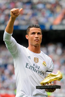 2015 Cristiano Ronaldo Real Madrid Golden Boot