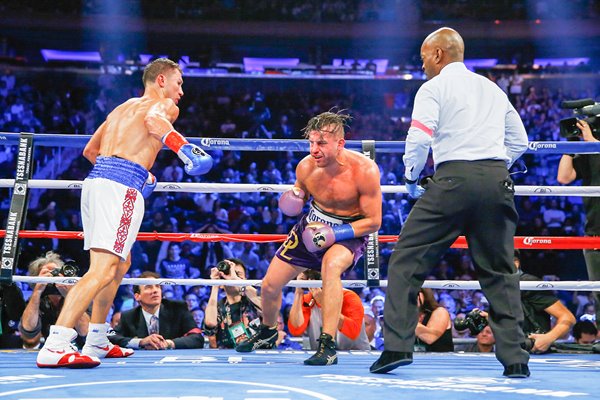 Gennady Golovkin beats David Lemieux New York 2015