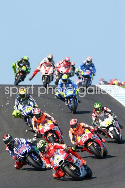 Andrea Iannone and the Ducati Team Moto GP