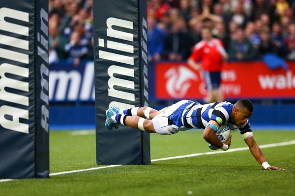 Anthony Watson Bath Try Amlin Challenge Cup Final 2014