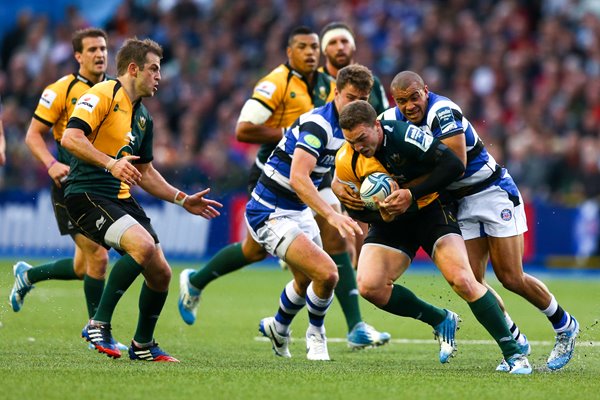 Northampton Saints George North Amlin Challenge Cup Final 2014