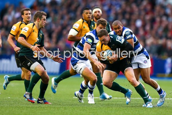 Northampton Saints George North Amlin Challenge Cup Final 2014