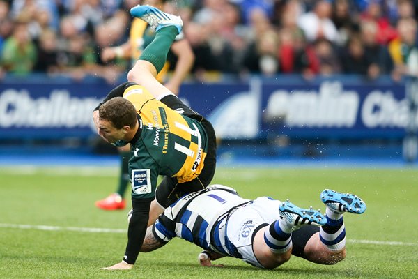 Northampton George North Amlin Challenge Cup Final 2014