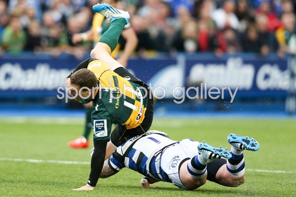 Northampton George North Amlin Challenge Cup Final 2014