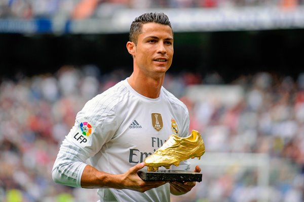  2015 Cristiano Ronaldo Real Madrid Golden Shoe