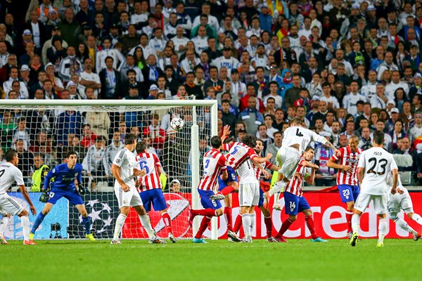 Real Madrid Sergio Ramos Header Goal Champions League Final 2014