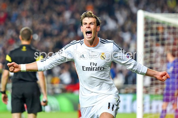 Real Madrid Gareth Bale Champions League Final 2014