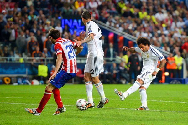 Real Madrid Marcelo Goal Champions League Final 2014