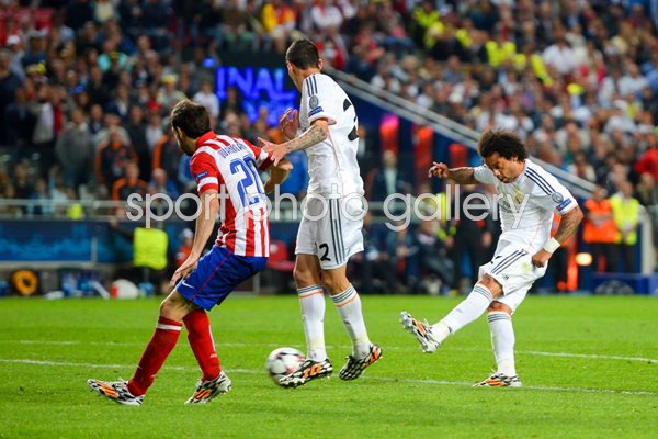 Real Madrid Marcelo Goal Champions League Final 2014