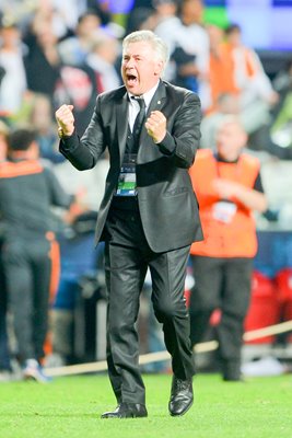 Real Madrid Manager Carlo Ancelotti Champions League Final 2014