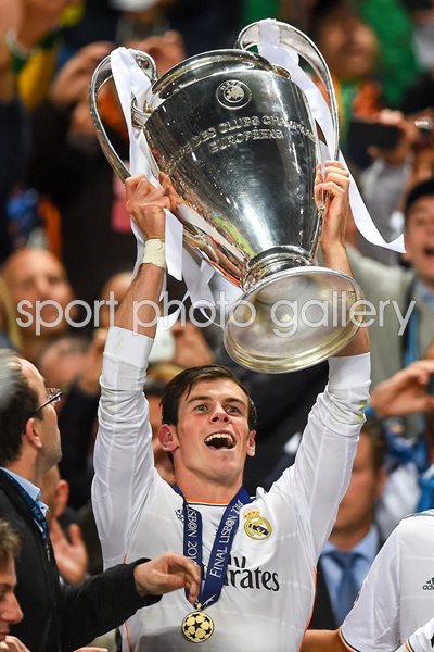 Gareth Bale Real Madrid Champions League Winner 2014