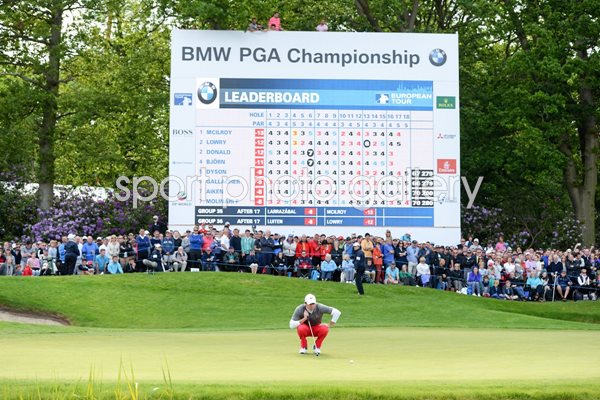 Rory McIlroy Winning Putt PGA Wentworth 2014