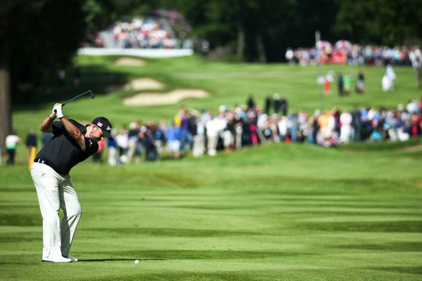 Shane Lowry Approach Shot PGA Wentworth 2014