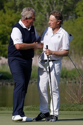 Colin Montgomerie & Bernard Langer Senior PGA Michigan 2014