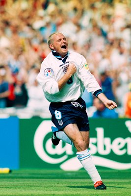 Paul Gascoigne England v Scotland Wembley Euro 1996