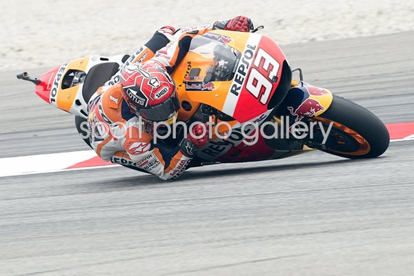 Marc Marquez Spain Malaysian MotoGP 2015