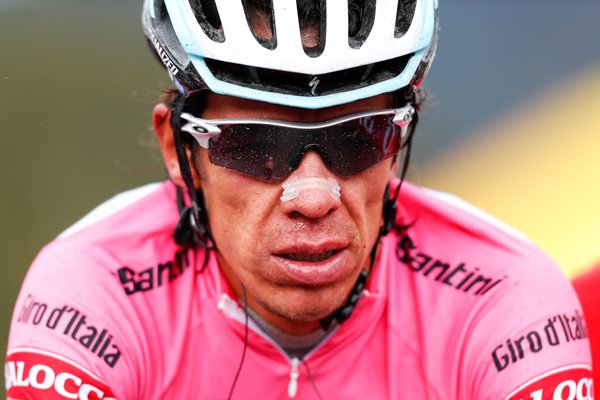 Rigoberto Uran 2014 Giro d'Italia Pink Jersey