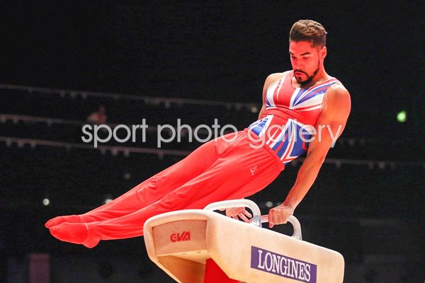 Louis Smith Great Britain Pommel 2015 World Gymnastics 