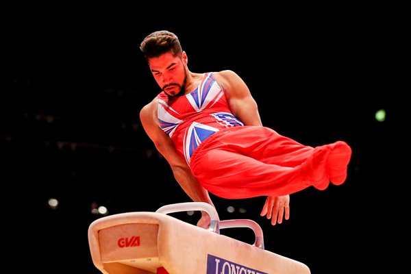 Louis Smith Great Britain Pommel 2015 World Gymnastics 