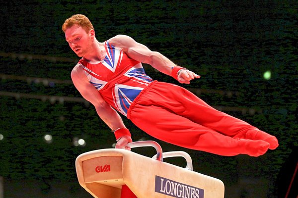 Daniel Purvis Great Britain Pommel 2015 World Gymnastics 