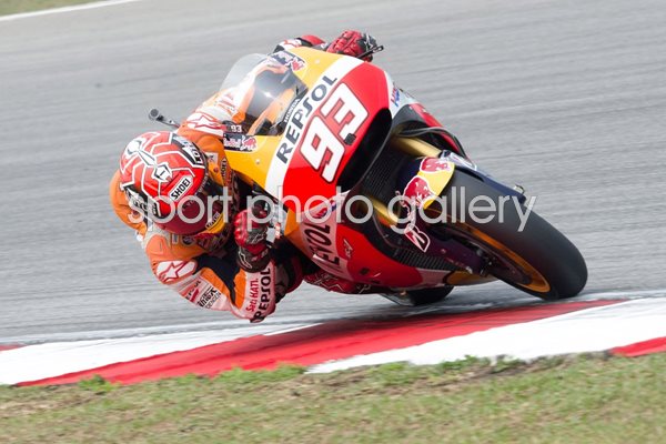 Marc Marquez Spain Malaysian MotoGP 2015