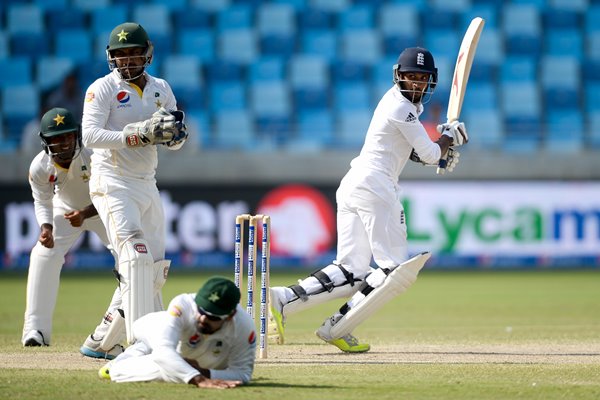 Adil Rashid England v Pakistan Dubai 2015