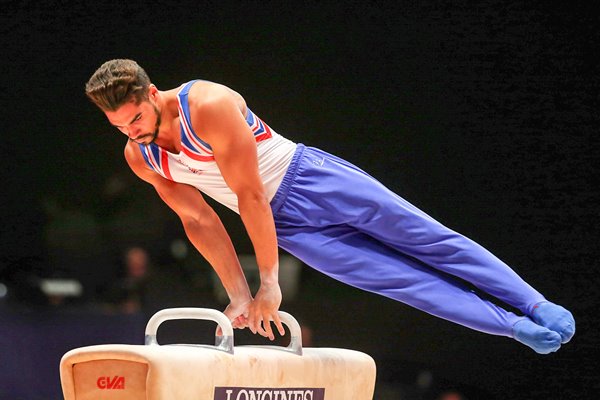 Louis Smith Great Britain Pommel 2015 World Gymnastics 