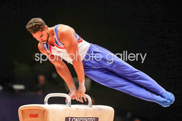 Louis Smith Great Britain Pommel 2015 World Gymnastics 