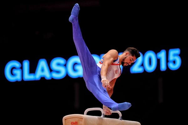 Louis Smith Great Britain Pommel 2015 World Gymnastics 