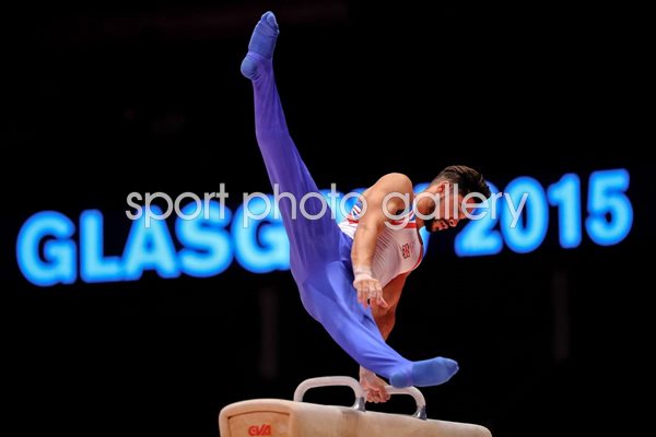 Louis Smith Great Britain Pommel 2015 World Gymnastics 