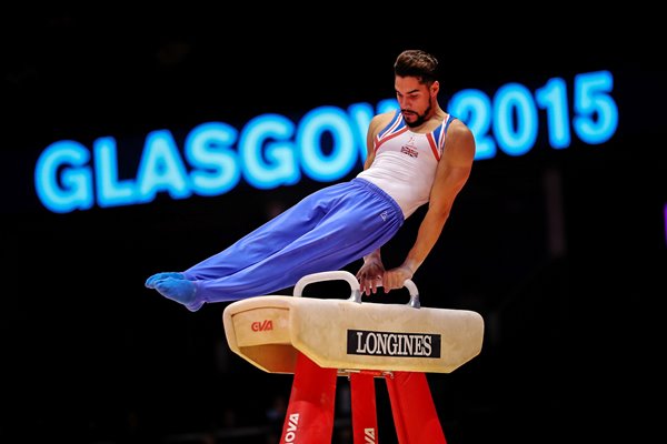 Louis Smith Great Britain Pommel 2015 World Gymnastics 