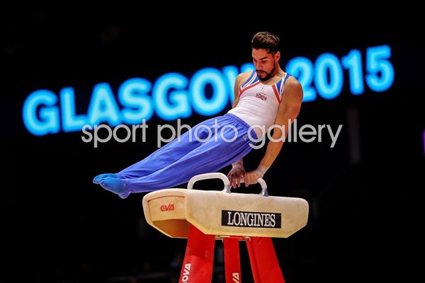 Louis Smith Great Britain Pommel 2015 World Gymnastics 