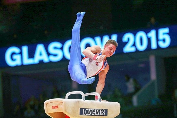Brinn Bevan Pommel 2015 World Gymnastics Glasgow 2015