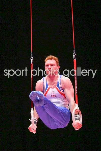 Daniel Purvis Great Britain Rings 2015 World Gymnastics 